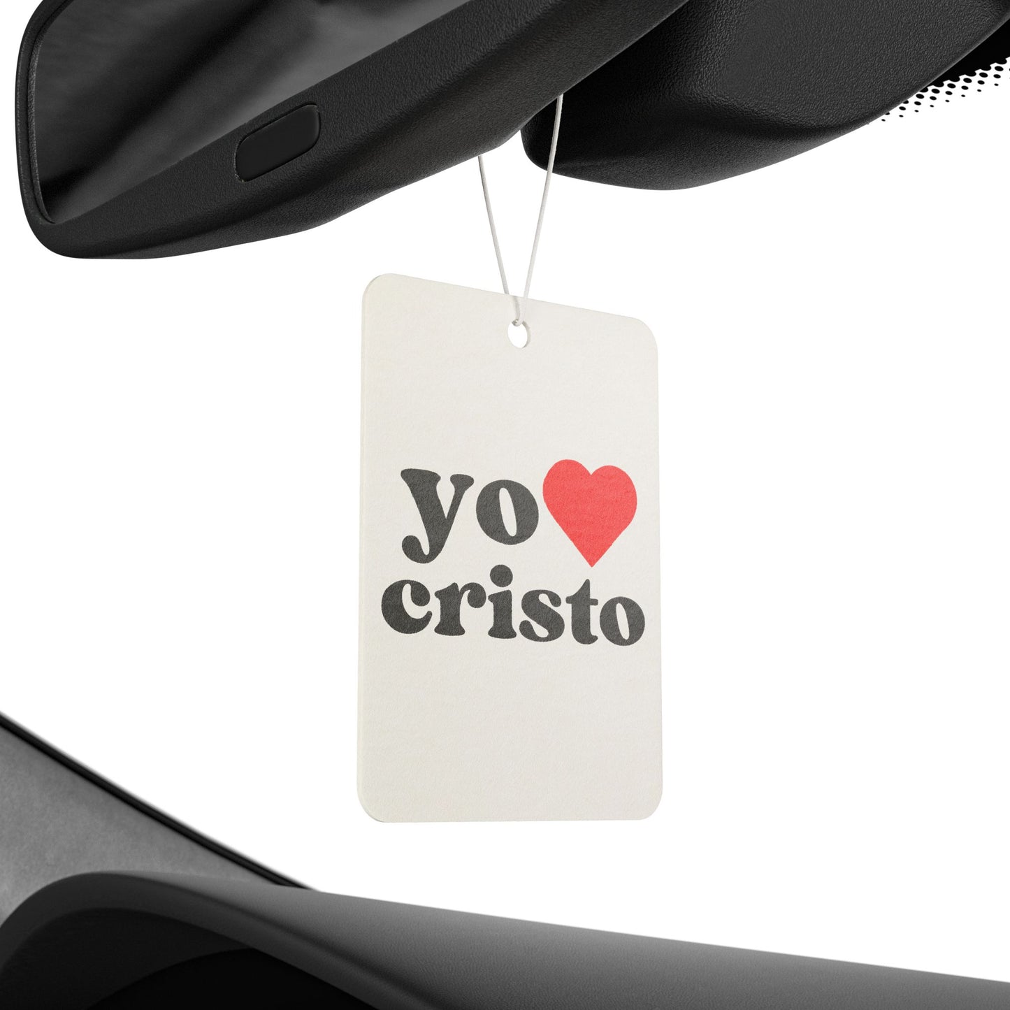 Yo Amo Cristo “I Love Christ” Car Air Freshener