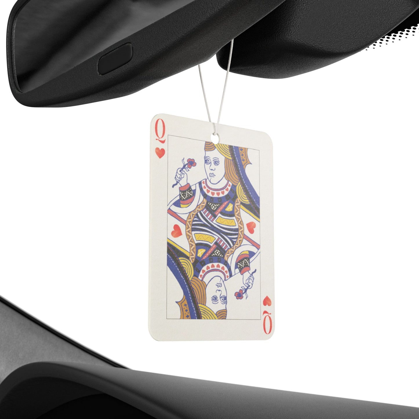 Queen Card Car Air Freshener