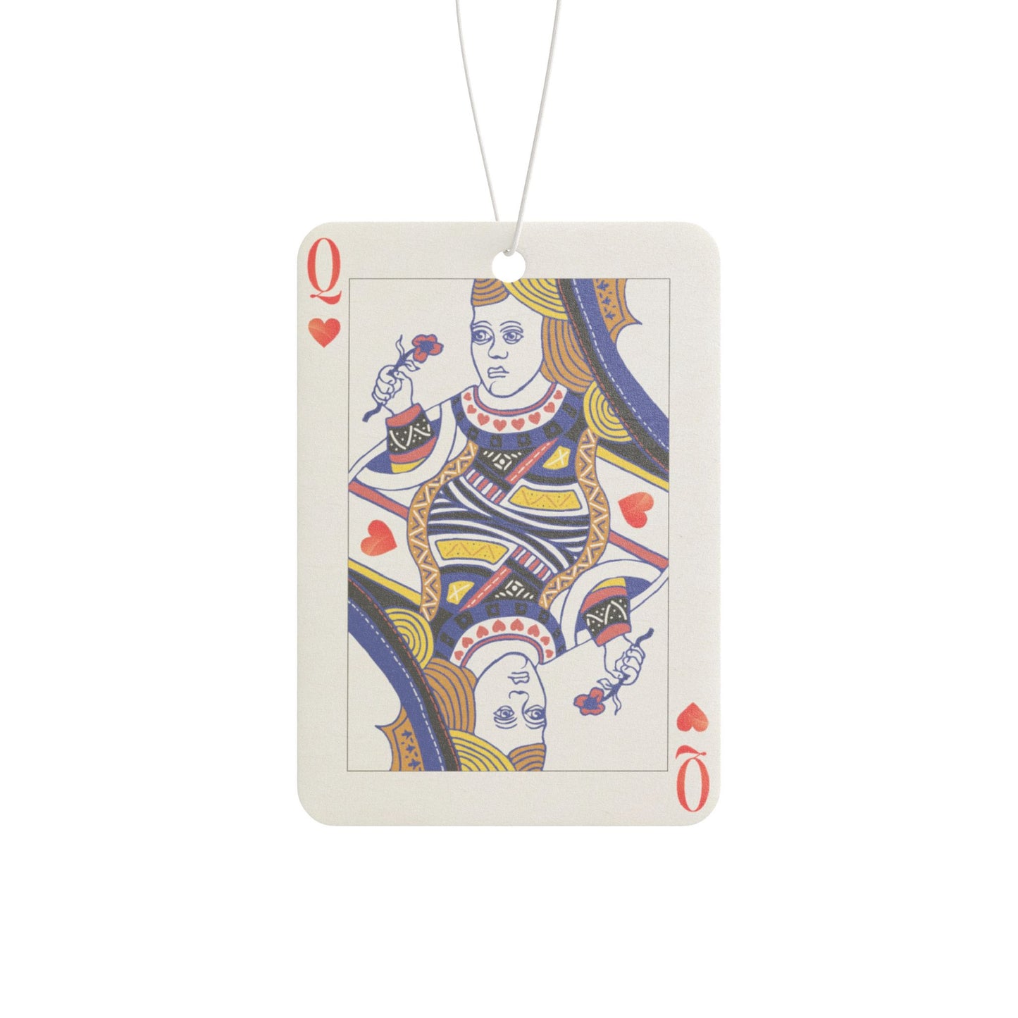 Queen Card Car Air Freshener